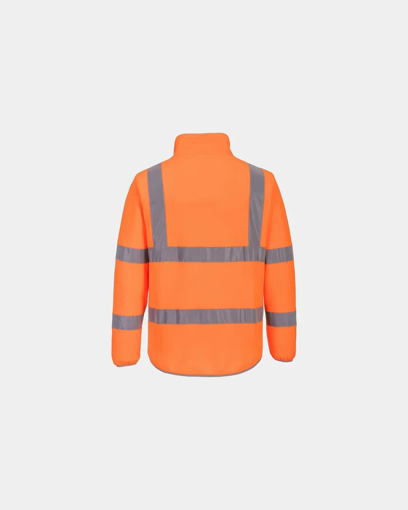 Veste polaire éco haute visibilité 100% polyester à personnaliser