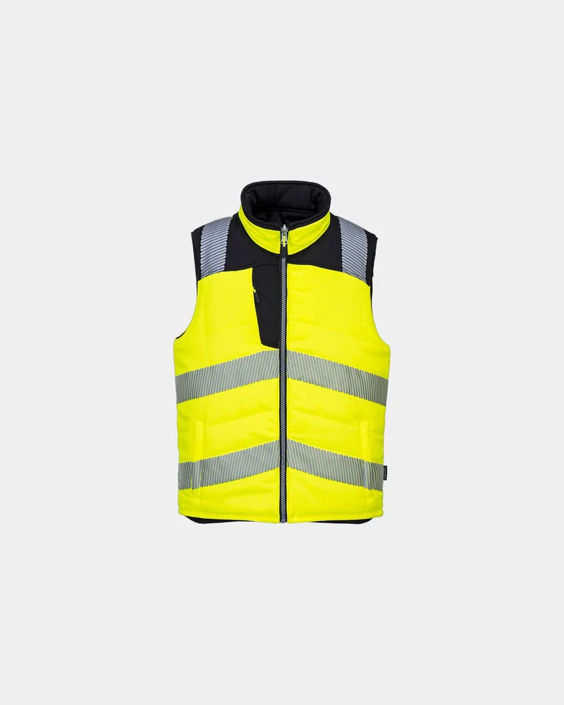 Bodywarmer haute visibilité PW3 à personnaliser