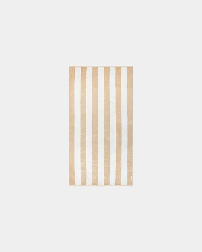 Serviette de plage 90x170 Rayures Riviera La Serviette Paris à personnaliser