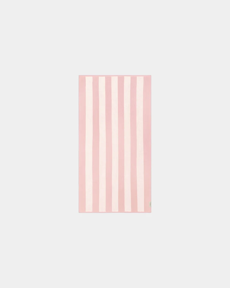 Serviette de plage 90x170 Rayures Riviera La Serviette Paris à personnaliser