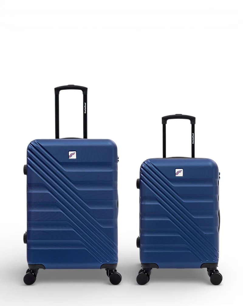 Lot de 2 Valises Rigides Taille Moyenne et Cabine REDWOOD