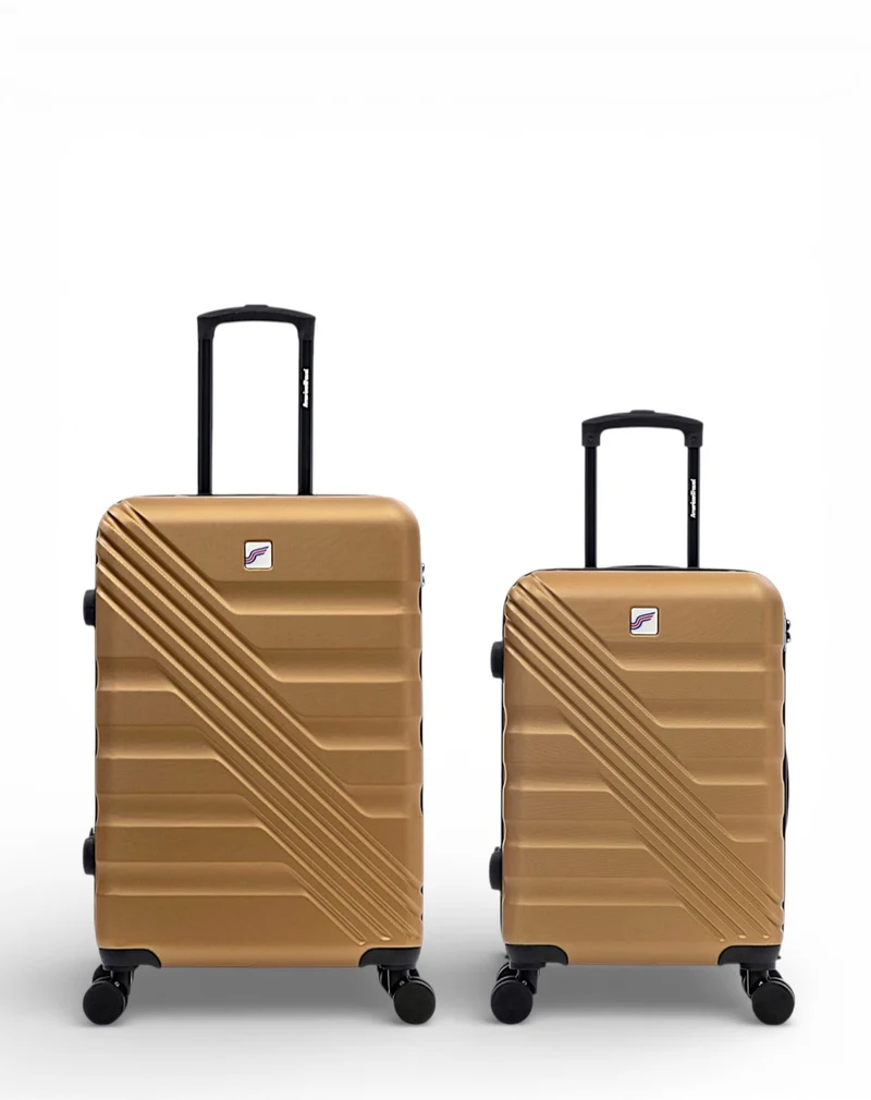 Lot de 2 Valises Rigides Taille Moyenne et Cabine REDWOOD