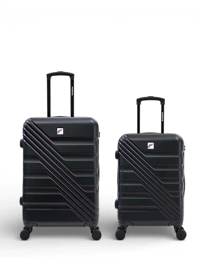 Lot de 2 Valises Rigides Taille Moyenne et Cabine REDWOOD