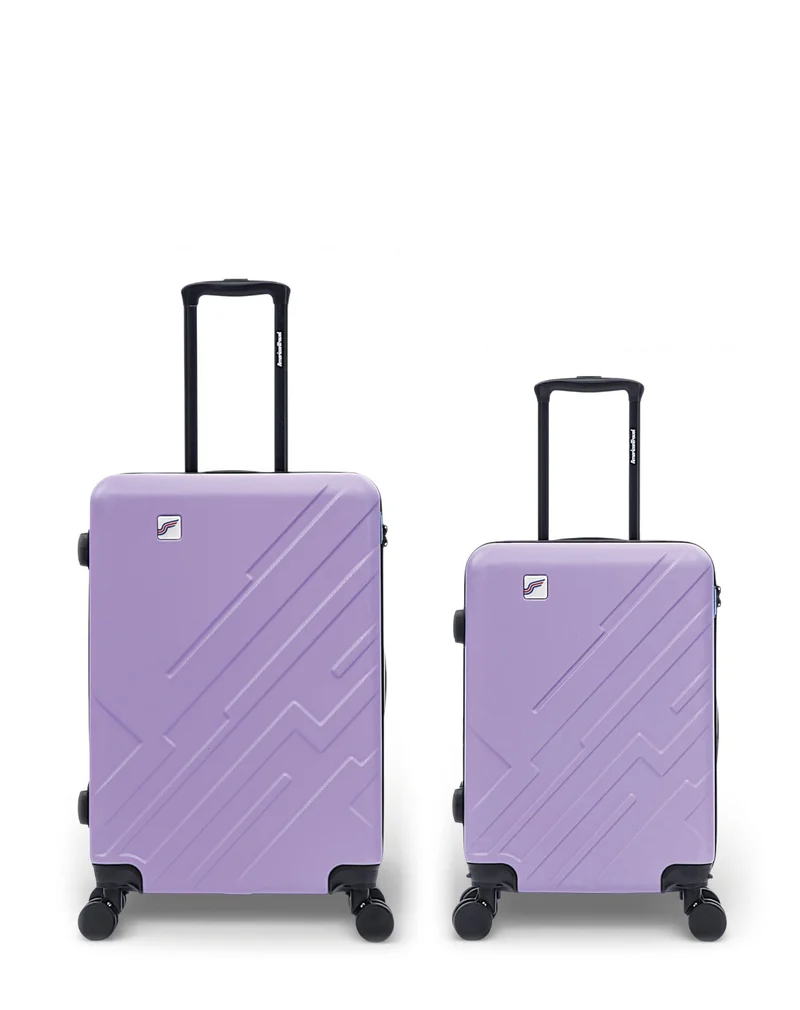 Lot de 2 Valises Rigides Taille Moyenne et Cabine YELLOWSTONE