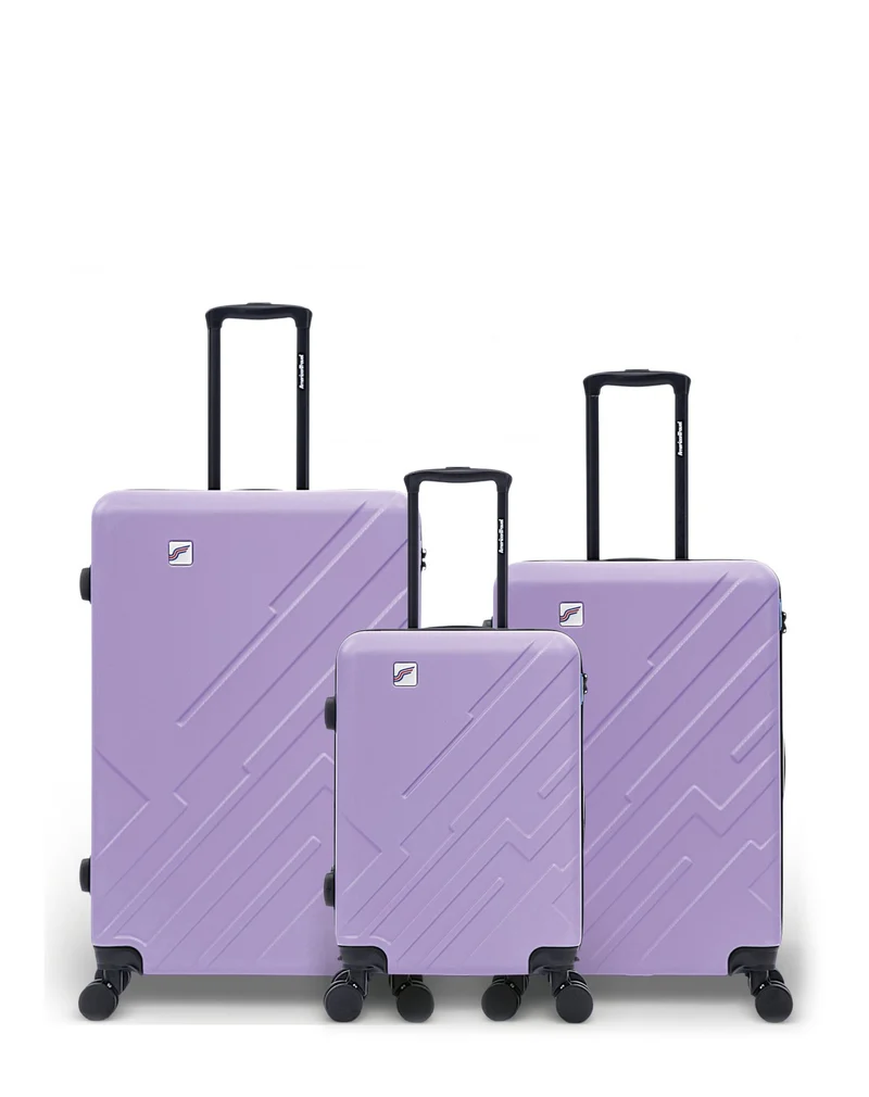 Lot de 3 Valises Rigides Grand Format, Taille Moyenne et Cabine YELLOWSTONE