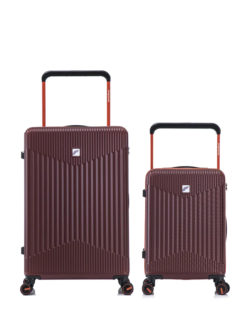 Lot de 2 Valises Grand Format et Cabine NORTH BEACH