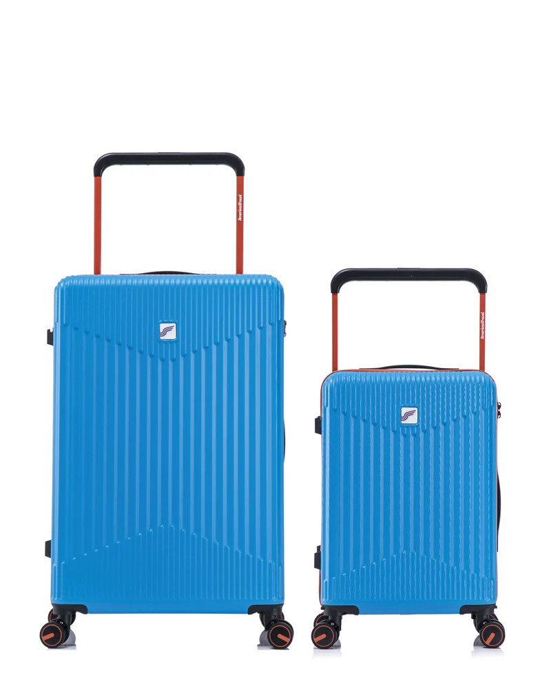 Lot de 2 Valises Grand Format et Cabine NORTH BEACH