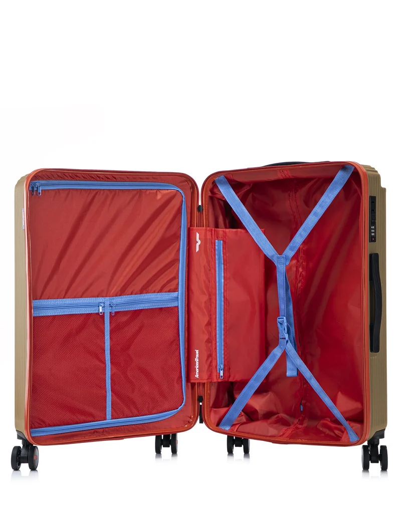 Lot de 2 Valises Rigides Grand Format et Taille Moyenne NORTH BEACH