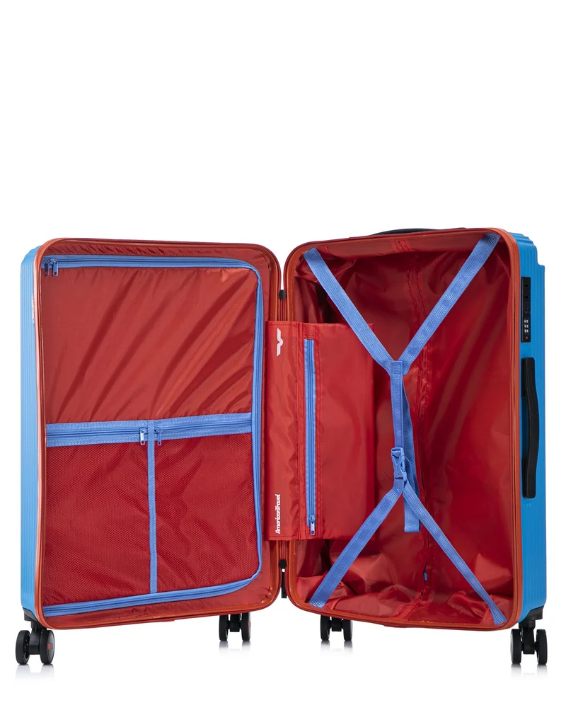 Lot de 2 Valises Rigides Taille Moyenne et Cabine NORTH BEACH