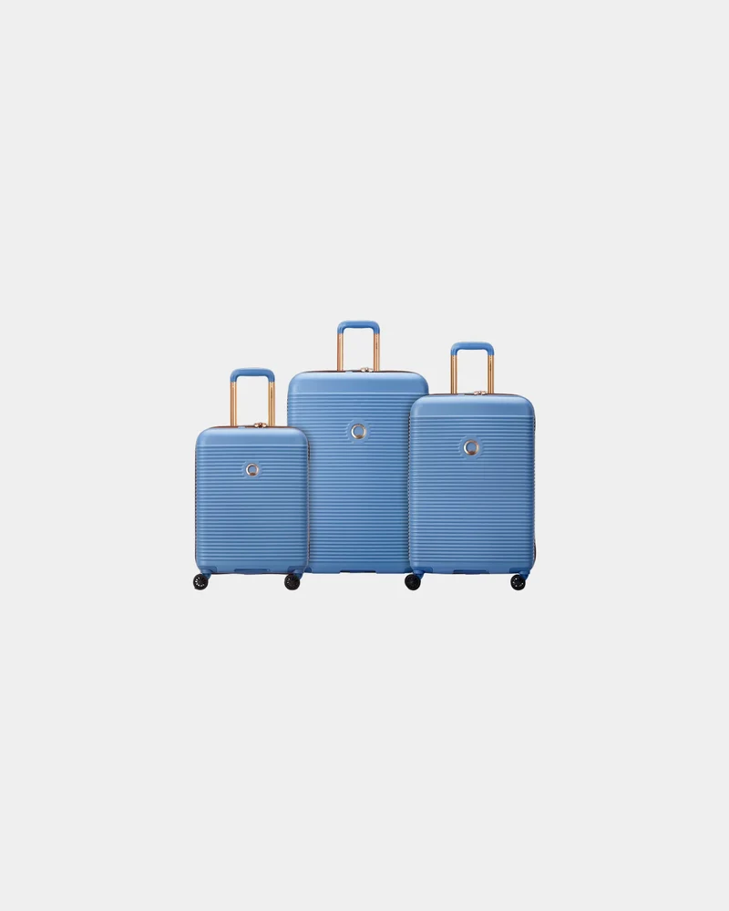 Set de 3 valises Delsey 76cm 66cm 55cm à personnaliser