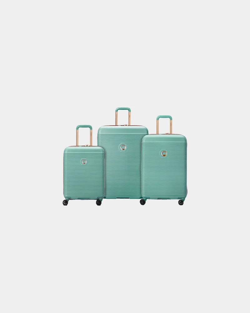 Set de 3 valises Delsey 76cm 66cm 55cm à personnaliser