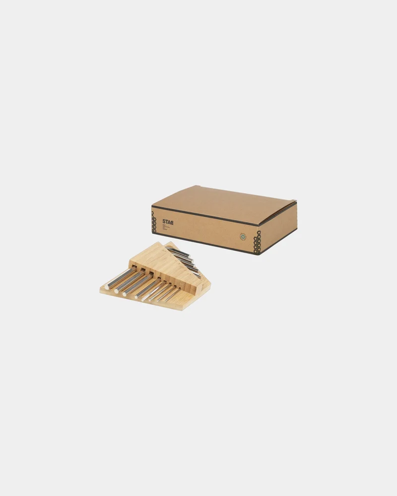 Trousse à outils en bambou à personnaliser