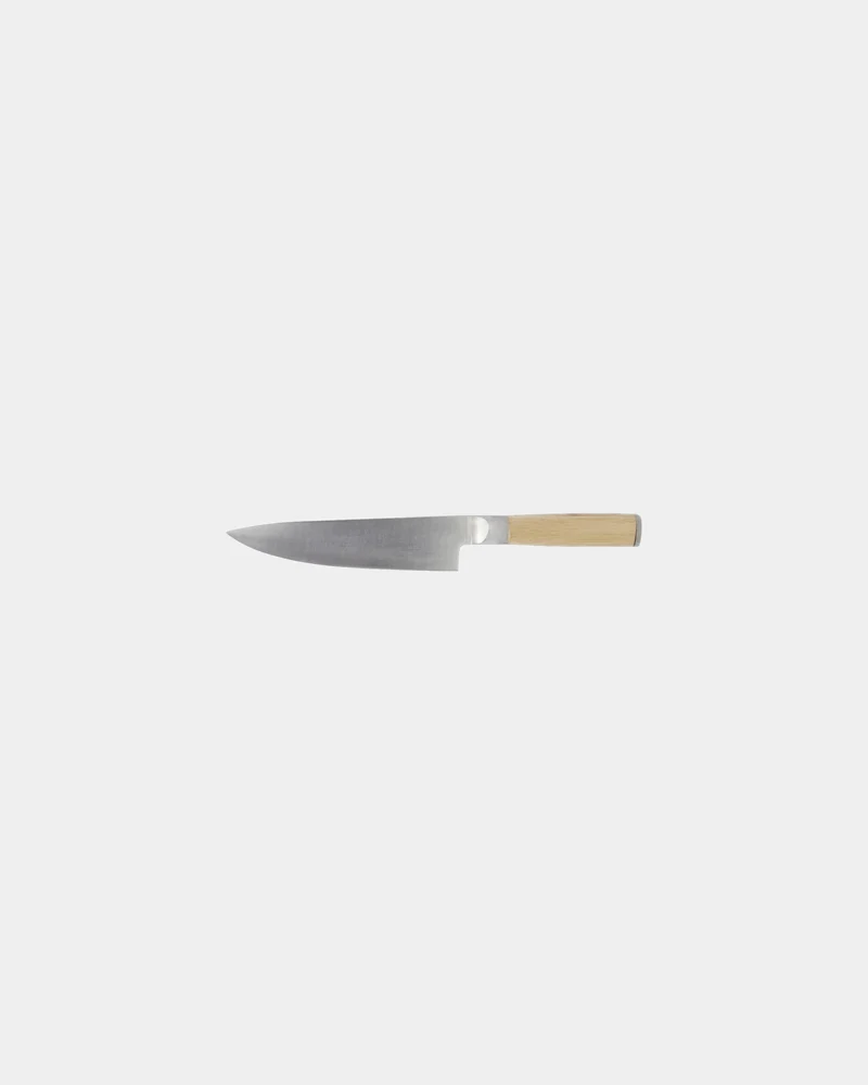 Couteau de chef inox bambou Cocin à personnaliser