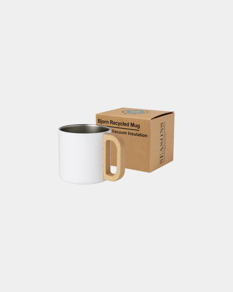 Tasse inox recyclé isotherme 360 ml à personnaliser