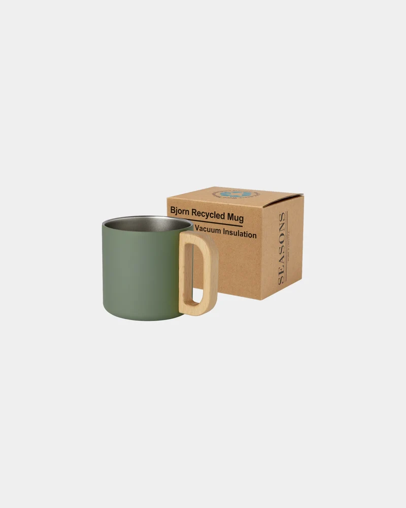 Tasse inox recyclé isotherme 360 ml à personnaliser