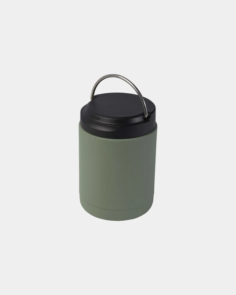 Boîte-repas acier inoxydable recyclé 500 ml à personnaliser