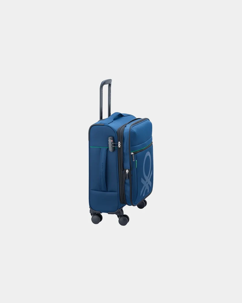Valise cabine extensible polyester 55 cm à personnaliser