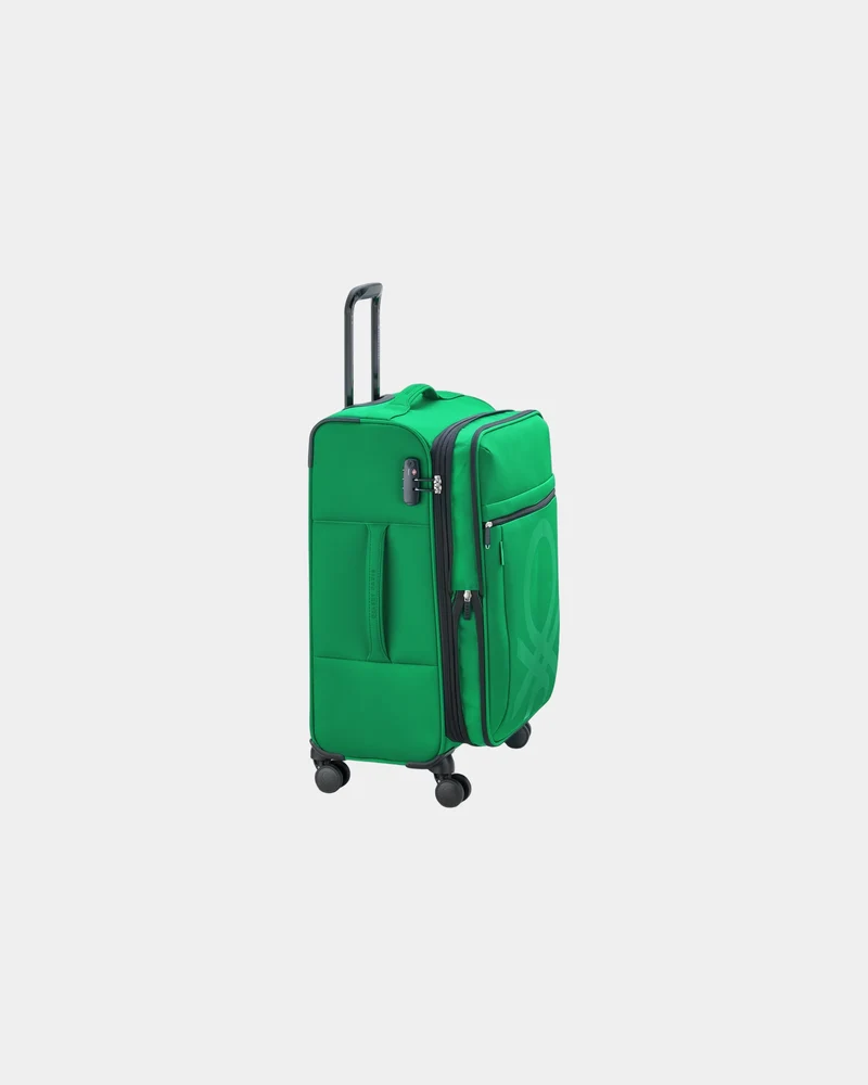 Valise cabine extensible polyester 55 cm à personnaliser