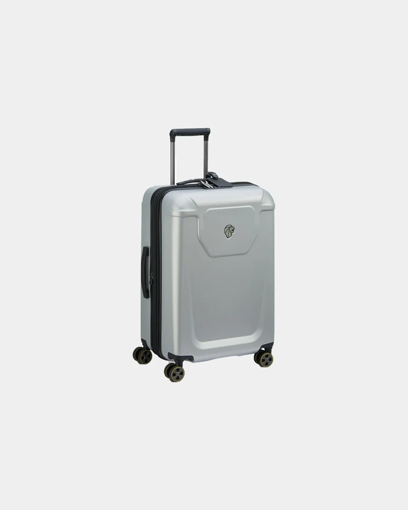 Valise trolley polycarbonate Peugeot ZIP extensible 66 cm à personnaliser