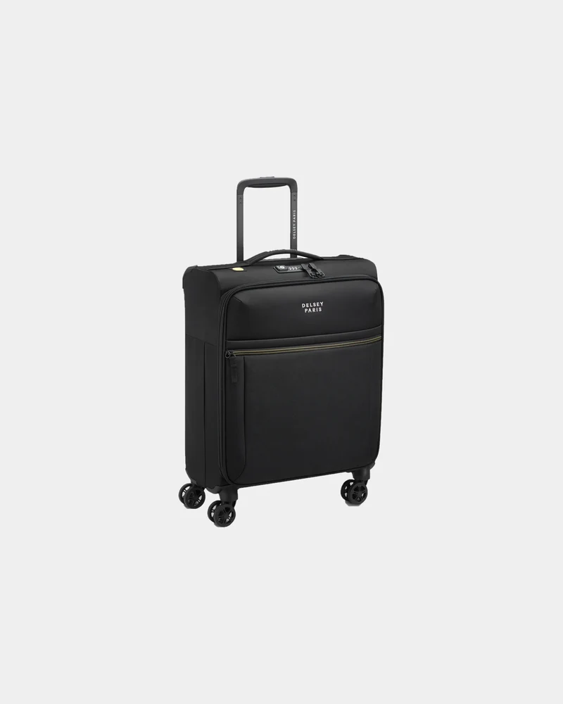 Valise cabine recyclée Delsey Brochant 3 Slim 55 cm à personnaliser
