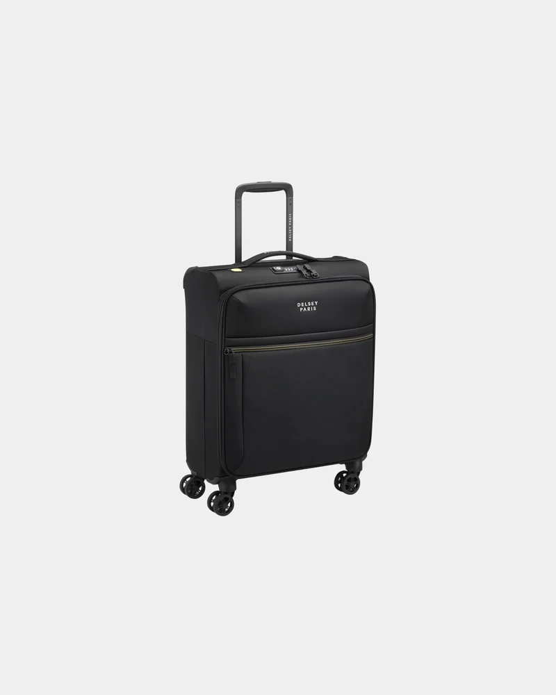 Valise cabine recyclée Delsey Brochant 3 Slim 55 cm à personnaliser