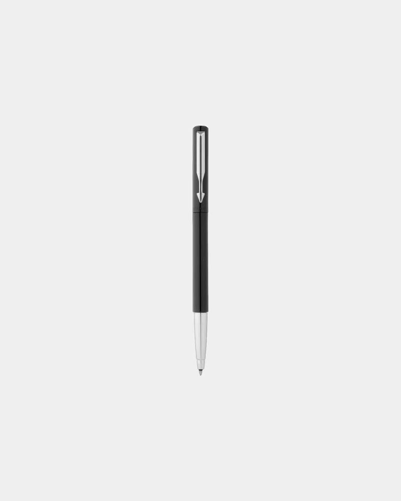 Stylo roller acier inoxydable Parker Vector à personnaliser