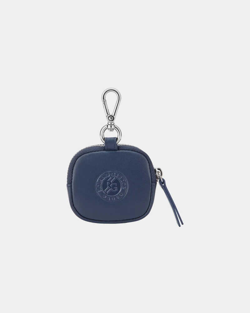 Étui pour écouteurs cuir Roland Garros à personnaliser