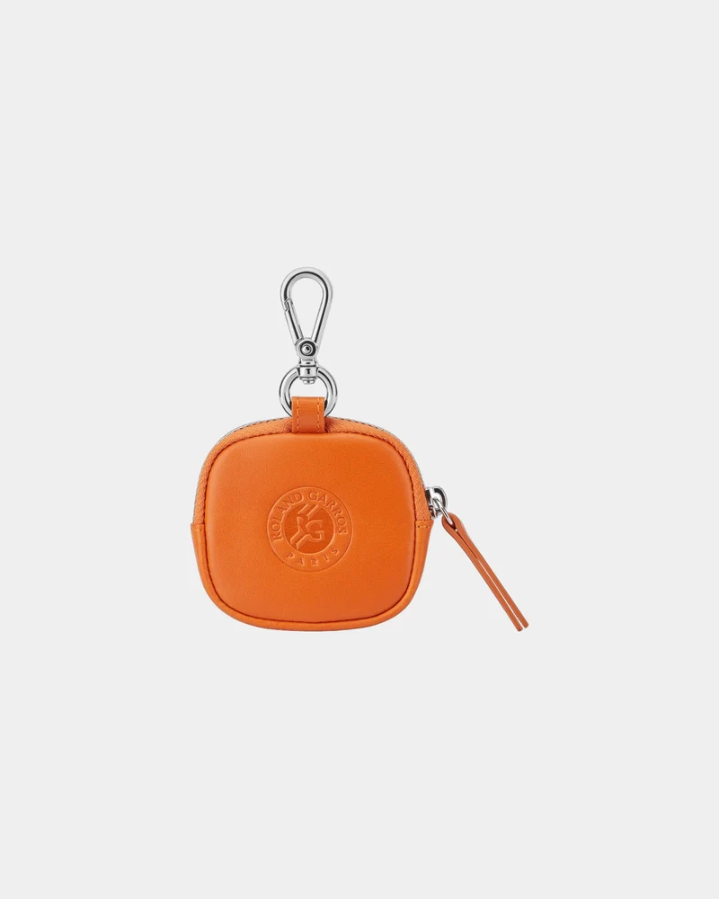 Étui pour écouteurs cuir Roland Garros à personnaliser
