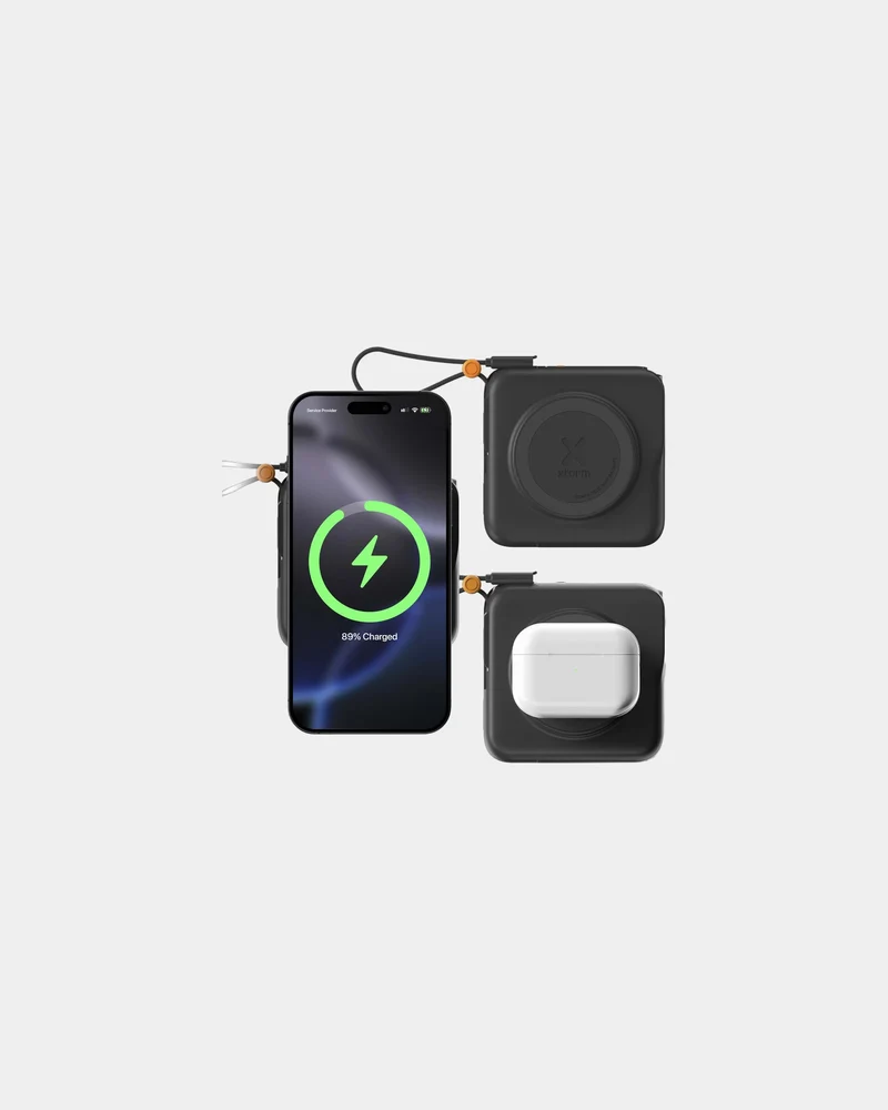 Chargeur de voyage 3-en-1 30 W 10 000 mAh Xtorm à personnaliser