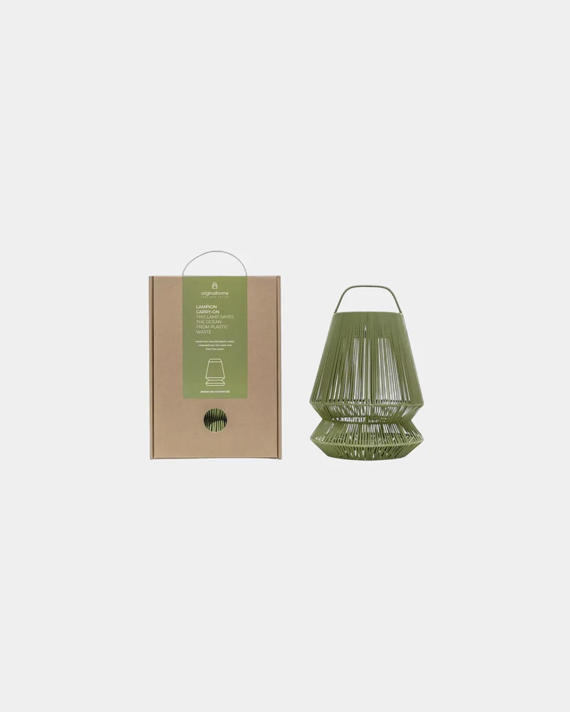 Abat jour portable recyclé à personnaliser