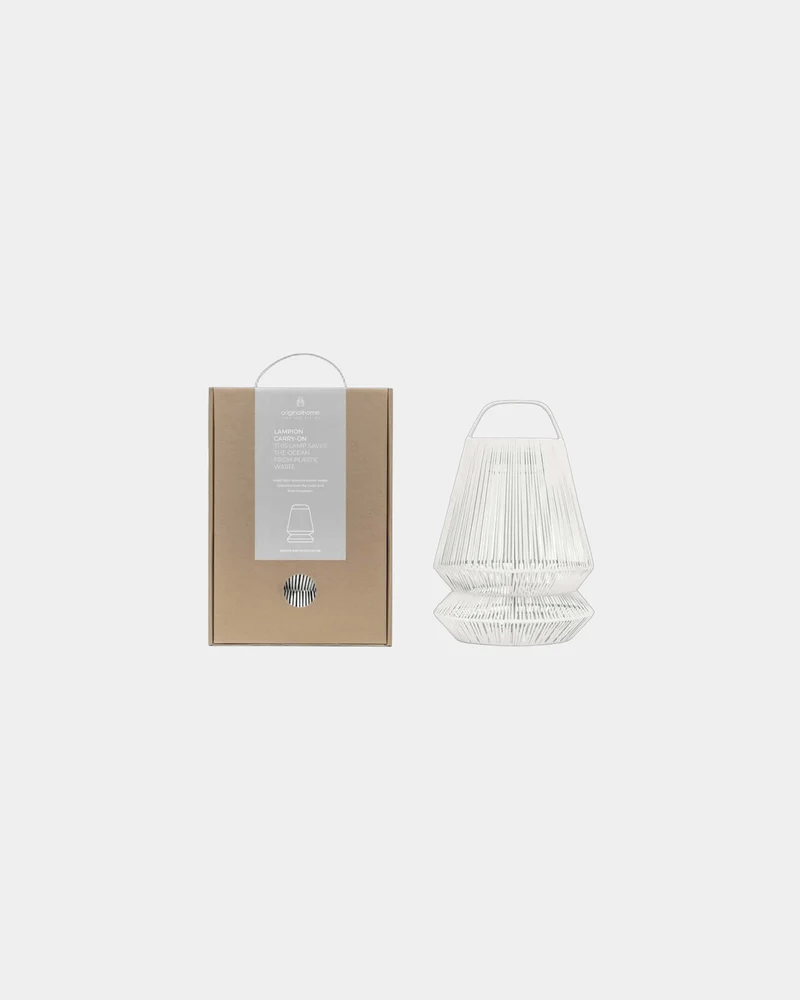 Abat jour portable recyclé à personnaliser
