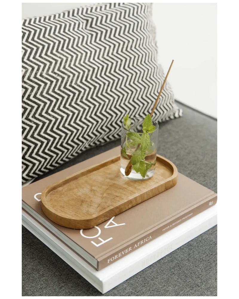 Plateau en bois recyclé à personnaliser
