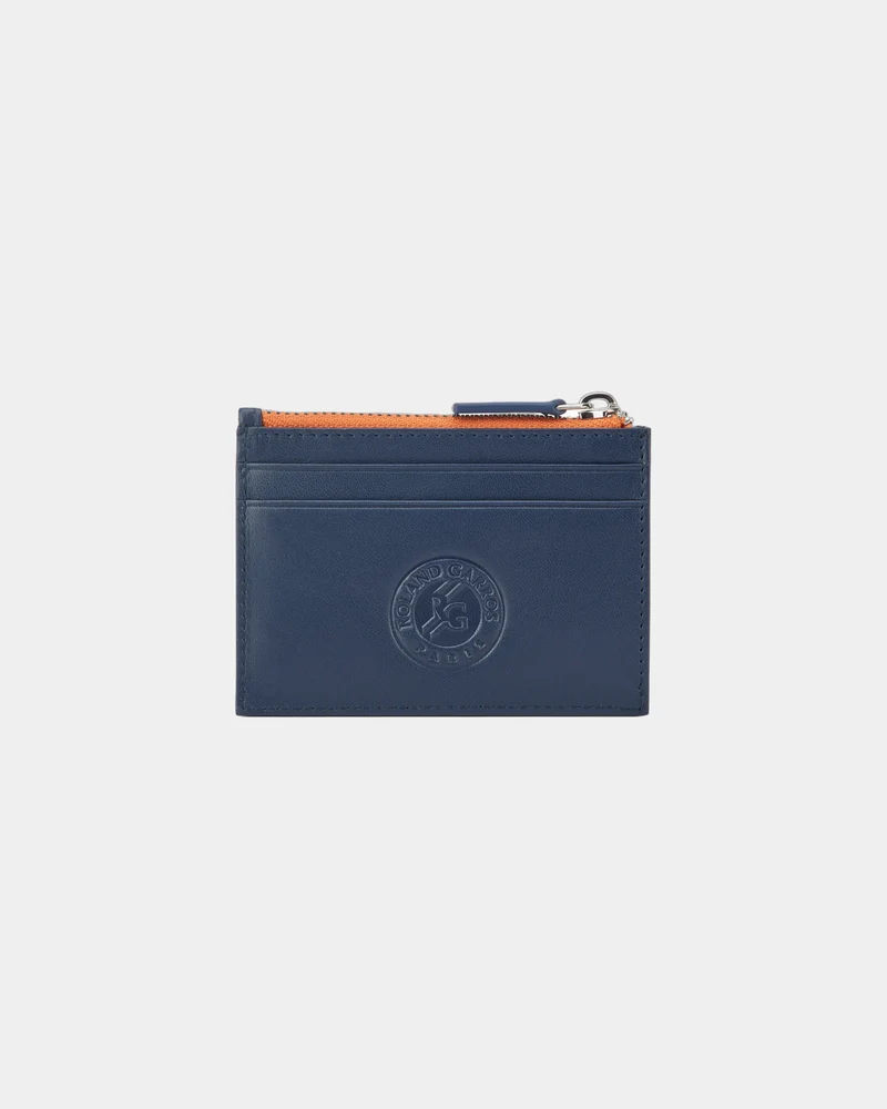 Porte-cartes cuir Roland Garros à personnaliser