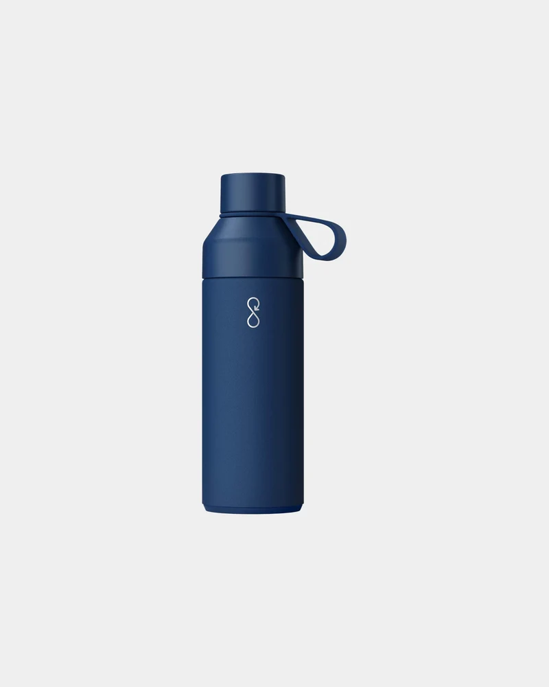 Coffret cadeau 3 en 1 acier recyclé Ocean Bottle 500 ml à personnaliser