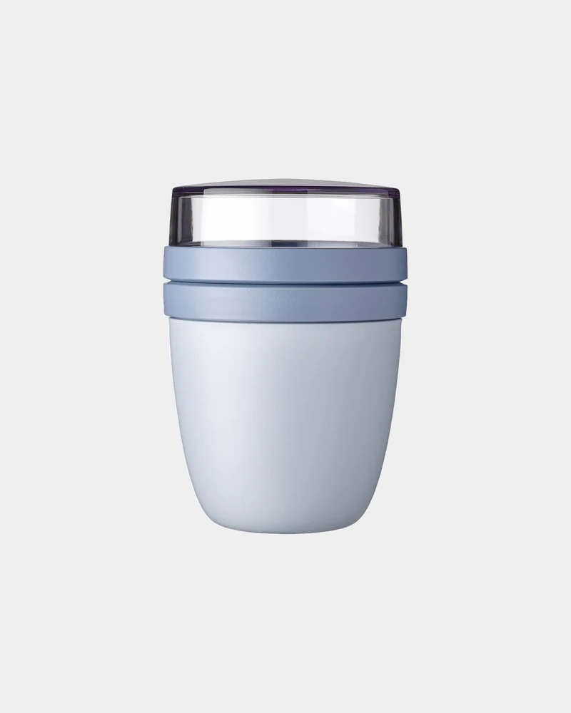 Lunch box plastique Mepal Ellipse 300+120 ml à personnaliser