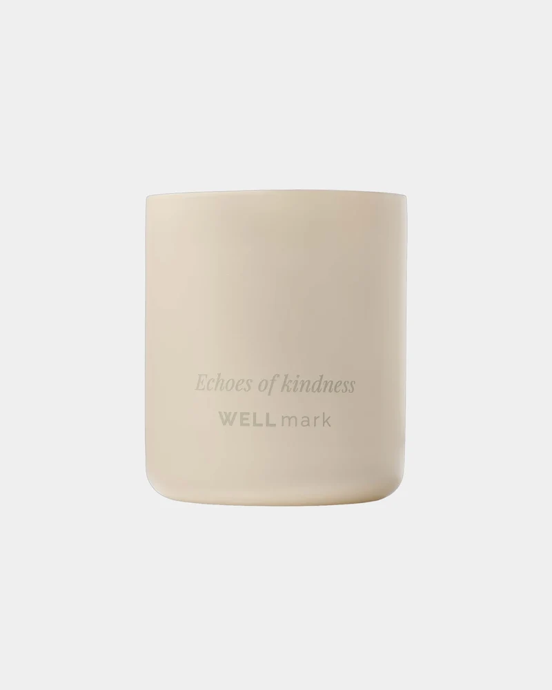 Bougie parfumée éco Wellmark à personnaliser