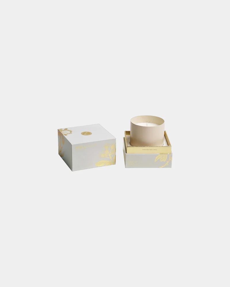 Bougie parfumée éco Wellmark à personnaliser