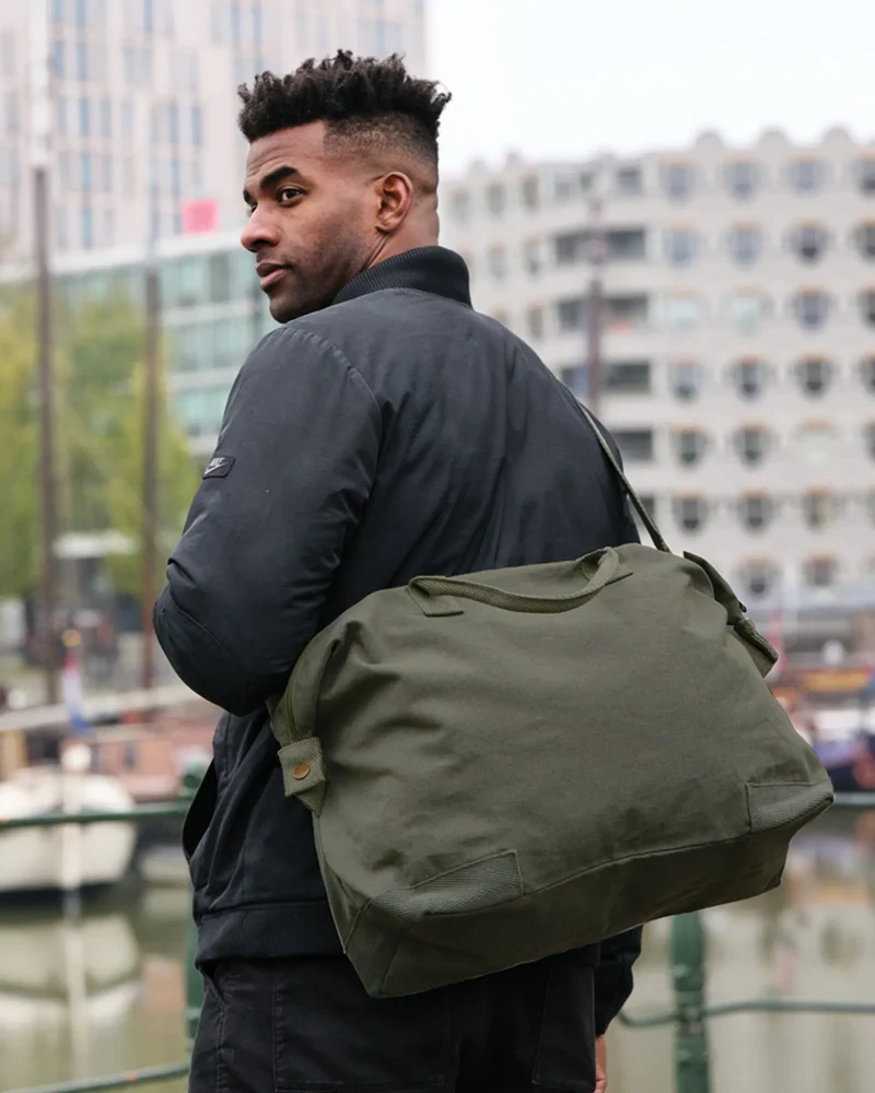 Sac week-end toile recyclée 500 g/m² à personnaliser