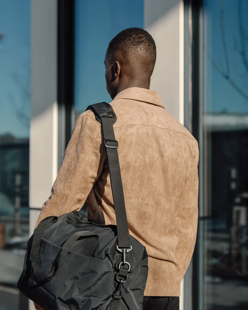 Sac week-end nylon recyclé KENTO URBAN à personnaliser