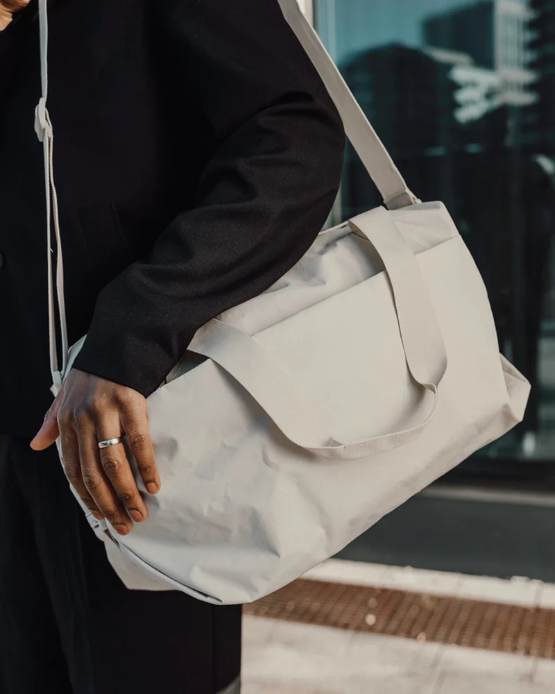 Sac week-end nylon recyclé KENTO URBAN à personnaliser