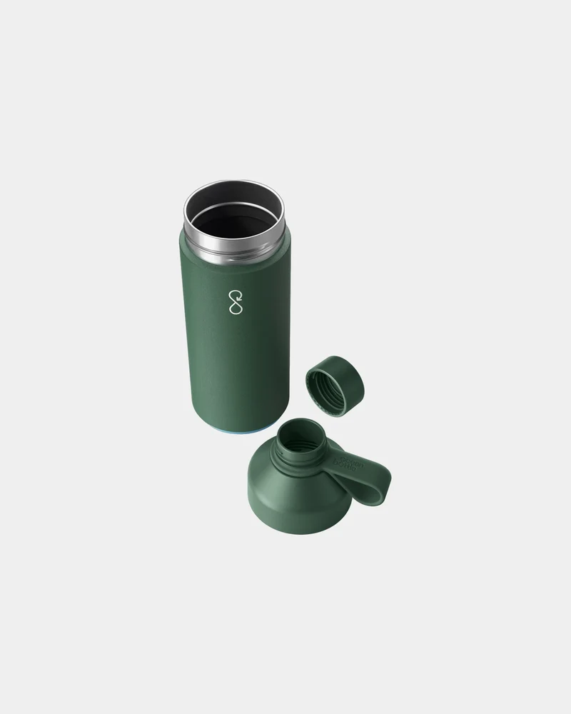 Bouteille isotherme acier recyclé Ocean Bottle 1L à personnaliser