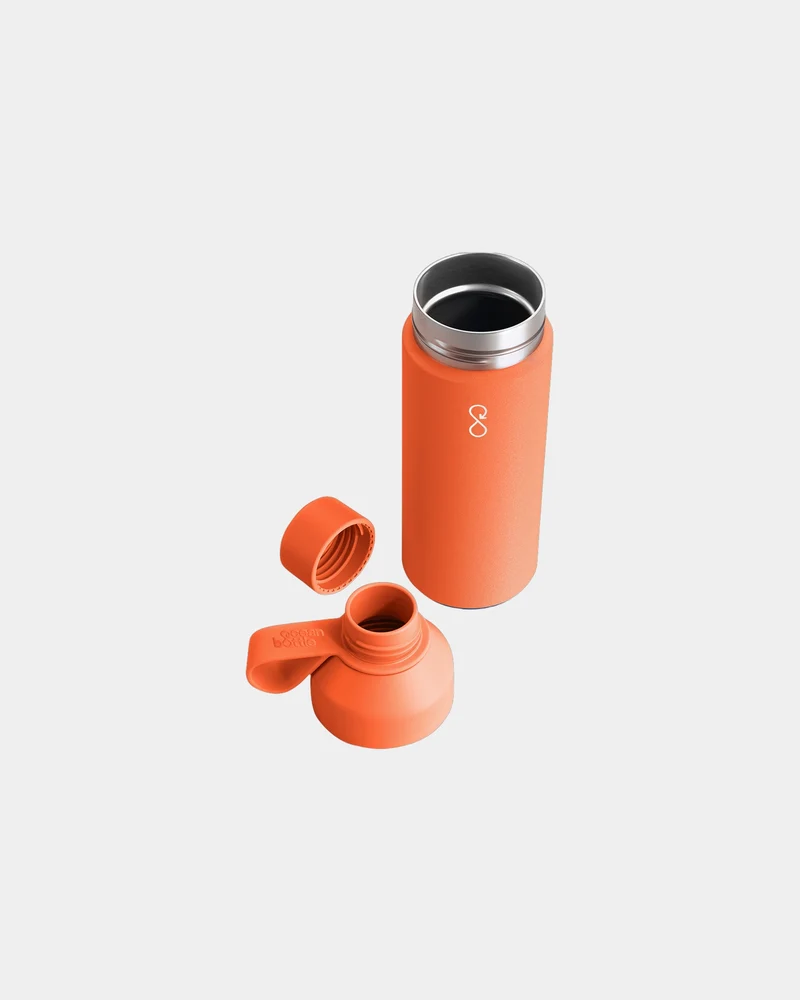 Bouteille isotherme acier recyclé Ocean Bottle 500 ml à personnaliser