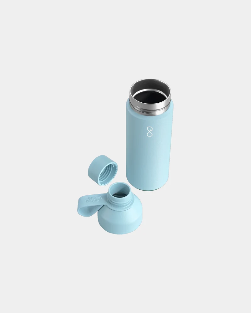 Bouteille isotherme acier recyclé Ocean Bottle 500 ml à personnaliser