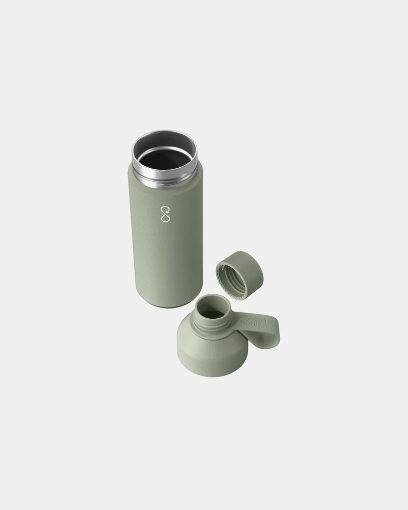Bouteille isotherme acier recyclé Ocean Bottle 500 ml à personnaliser