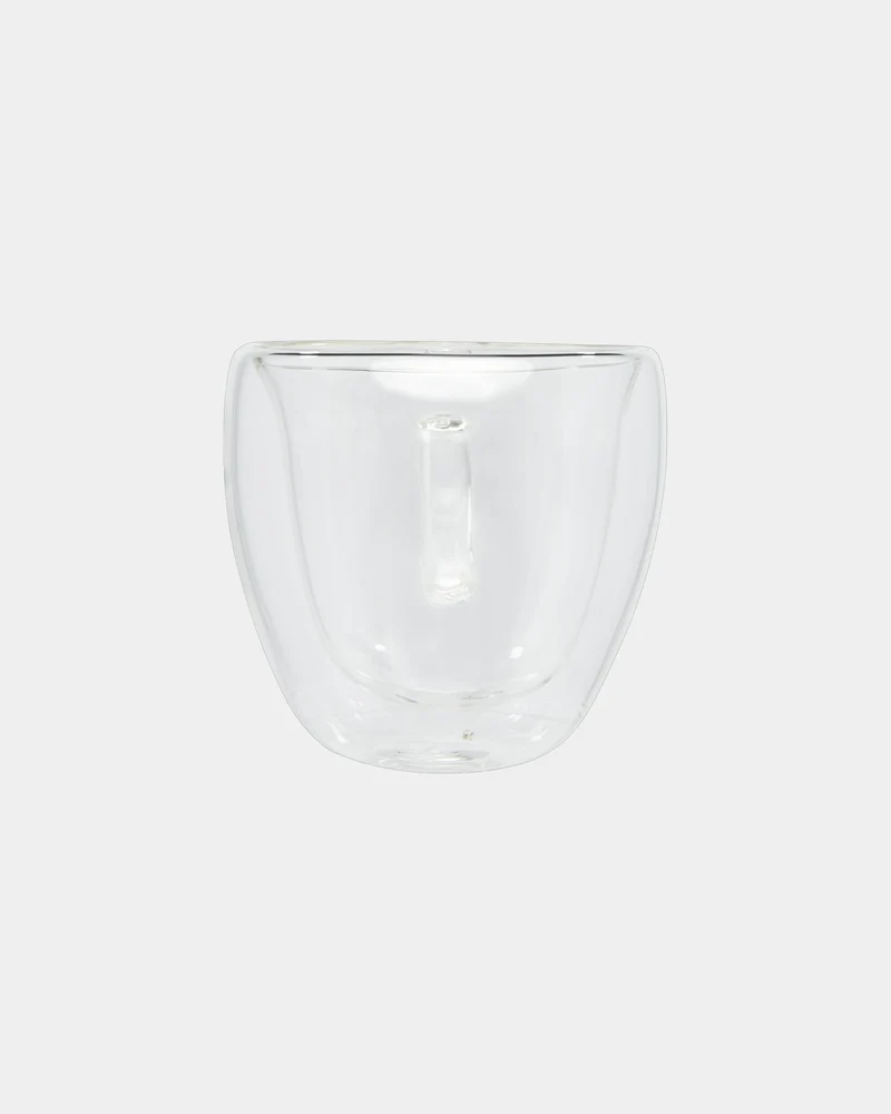 Tasse en verre borosilicate 100 ml à personnaliser