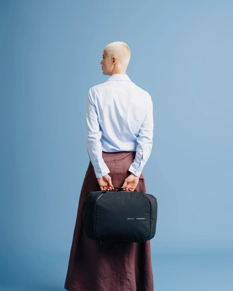 Sac à dos anti-vol nylon recyclé à personnaliser