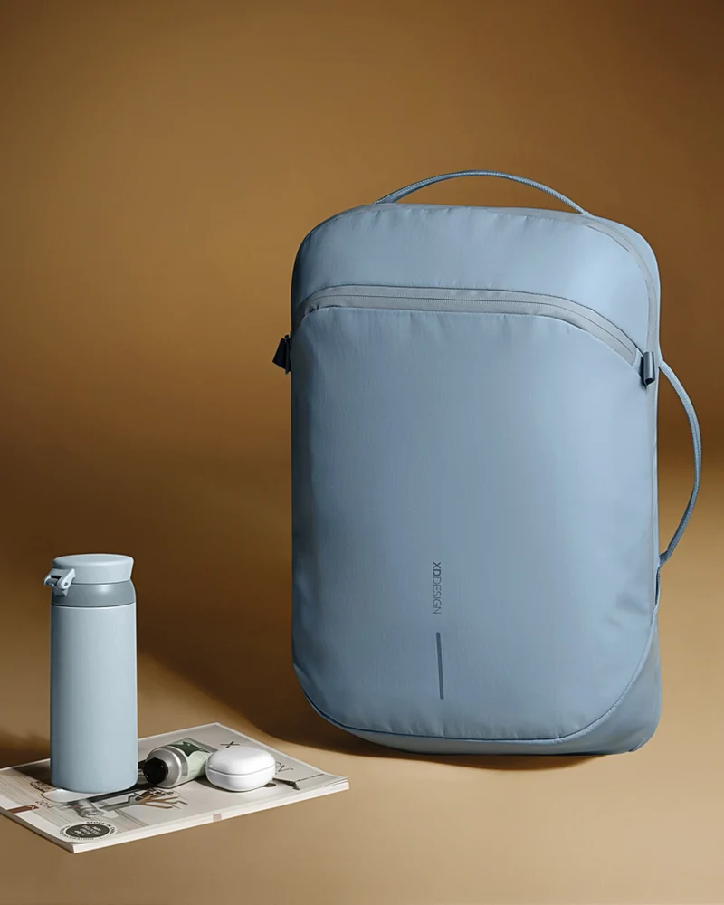 Sac à dos anti-vol nylon recyclé à personnaliser