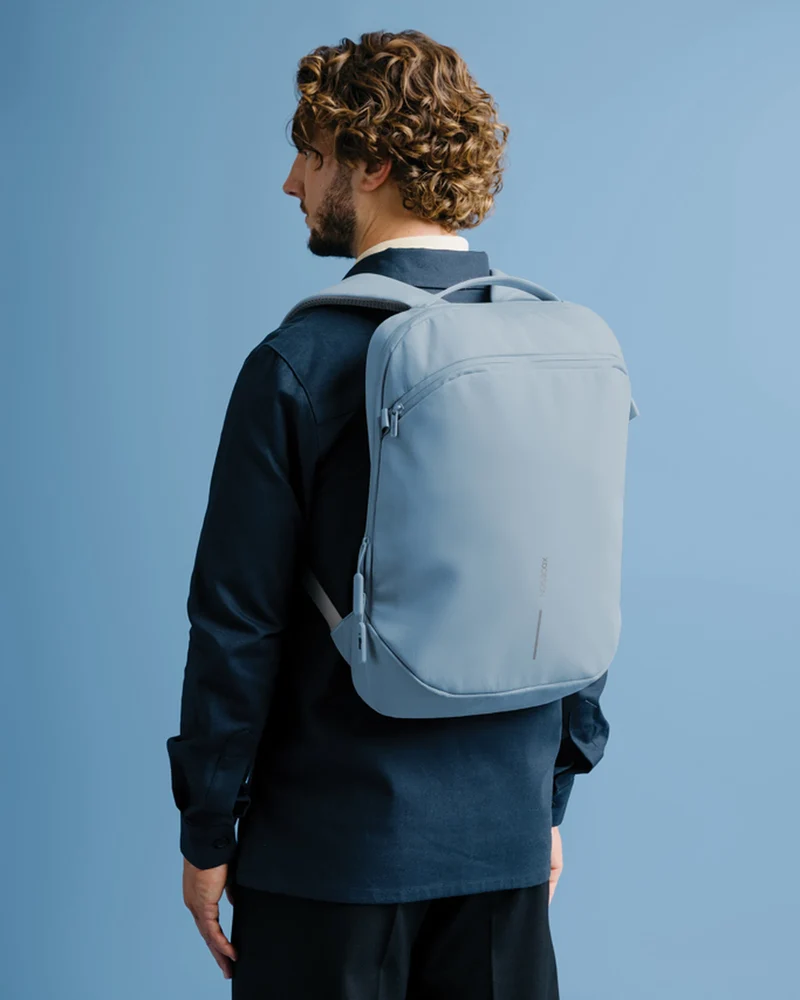 Sac à dos anti-vol nylon recyclé à personnaliser