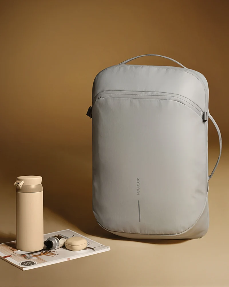 Sac à dos anti-vol nylon recyclé à personnaliser