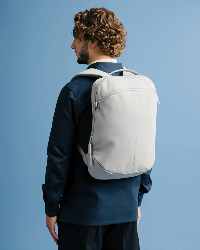 Sac à dos anti-vol nylon recyclé à personnaliser